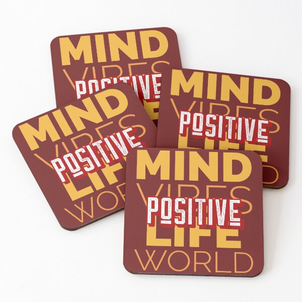 Item preview, Positive Mind Positive Vibes Positive Life Positive World Tshirt designed and sold by cathelkav.