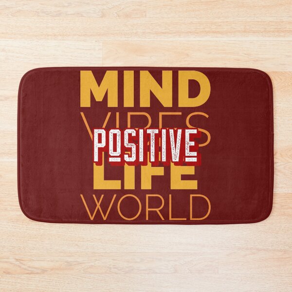 Item preview, Positive Mind Positive Vibes Positive Life Positive World Tshirt designed and sold by cathelkav.