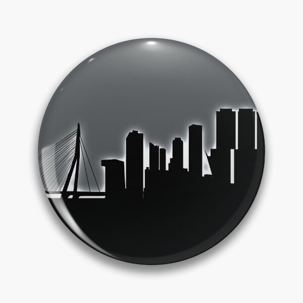 Artikelvorschau, Rotterdam The Netherlands Skyline entworfen und verkauft von ArtPrints.