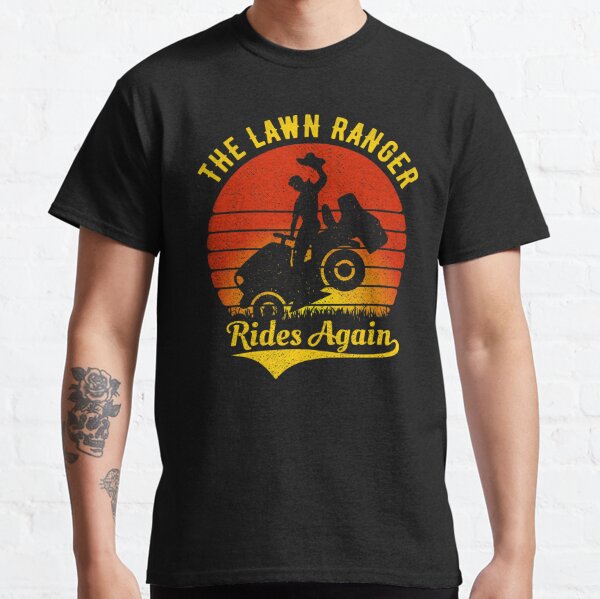 The Lawn Ranger Rides Again Vintage  Classic T-Shirt