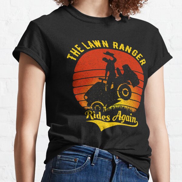 The Lawn Ranger Rides Again Vintage  Classic T-Shirt