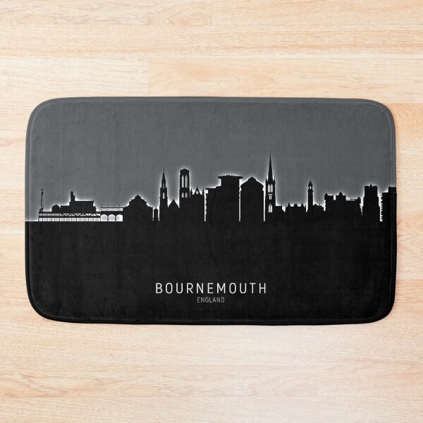 Item preview, Bournemouth England Skyline designed and sold by ArtPrints.