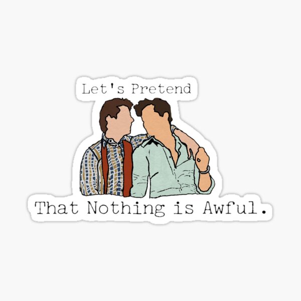 Item preview, Falsettos Vamos a fingir que nada es horrible designed and sold by slovett1000.