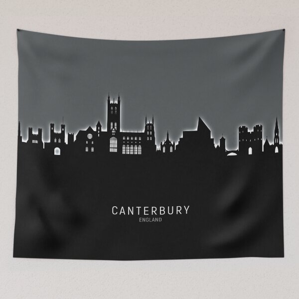 Item preview, Canterbury England Skyline designed and sold by ArtPrints.