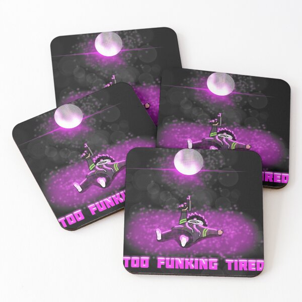 Item preview, Too funking tired  designed and sold by GrimmRiddle.