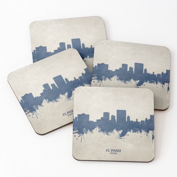 Artikelvorschau, El Paso Texas Skyline entworfen und verkauft von ArtPrints.
