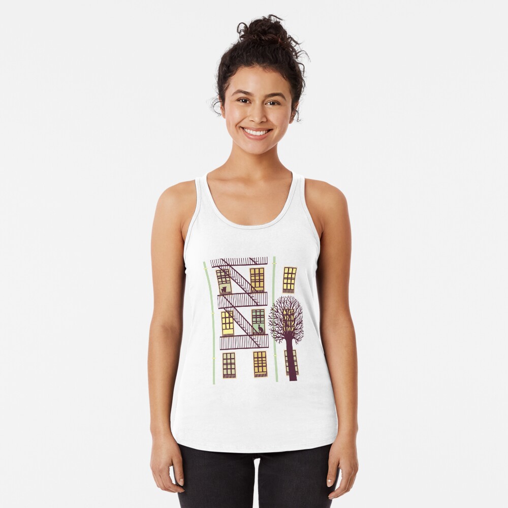 Item preview, Racerback Tank Top designed and sold by freshinkstain.