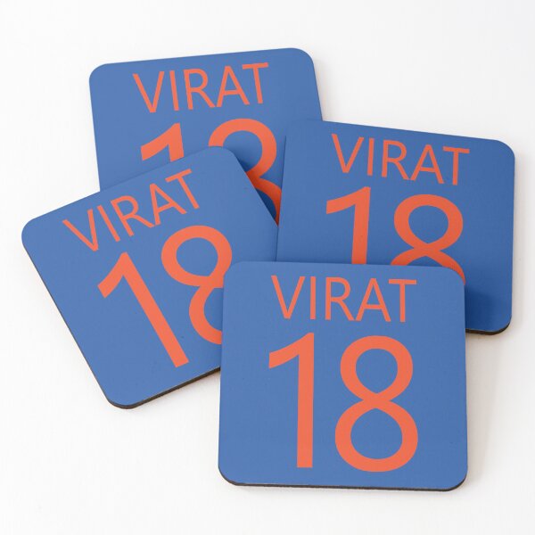 Item preview, Virat Kohli Number 18 Indian Cricket Jersey designed and sold by sunnypadda.