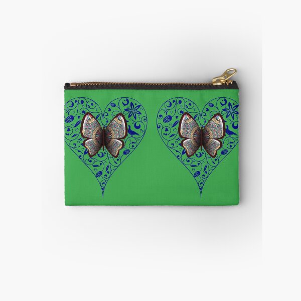 Item preview, Heart butterfly with mandala design colors designed and sold by corner-shop.