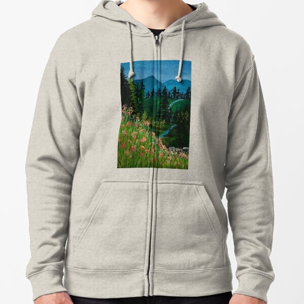 Valley Zipped Hoodie