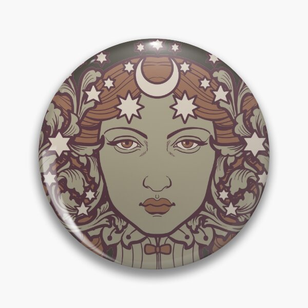 Item preview, URANIA Per Aspera Ad Astra VINTAGE designed and sold by medusadollmaker.