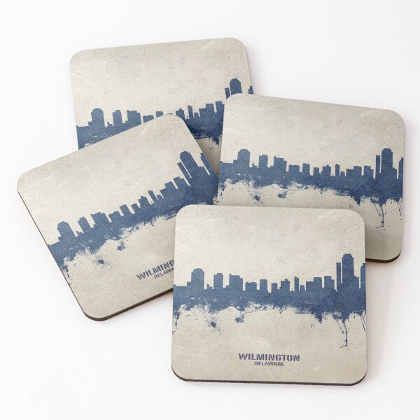 Item preview, Wilmington Delaware Skyline designed and sold by ArtPrints.
