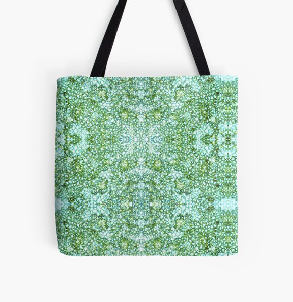 Leaf surface 1- Privet (Ligustrum) All Over Print Tote Bag