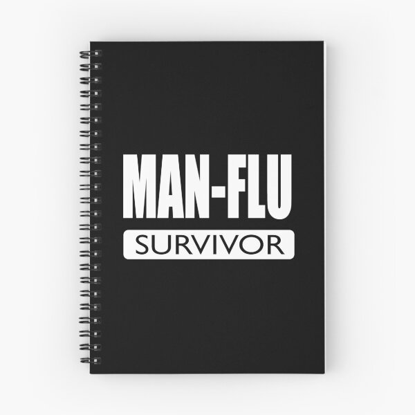 Item preview, Man flu survivor - funny design for brave men designed and sold by headpossum.