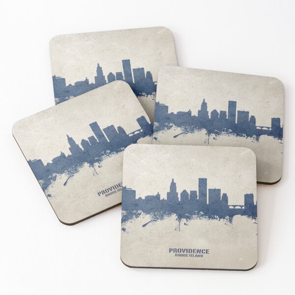 Item preview, Providence Rhode Island Skyline designed and sold by ArtPrints.