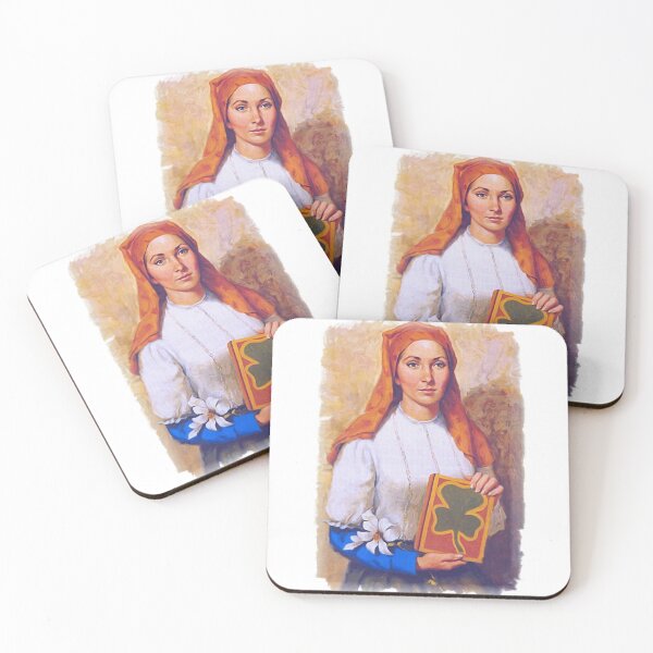 Item preview, Saint Dymphna Painting designed and sold by Beltschazar.