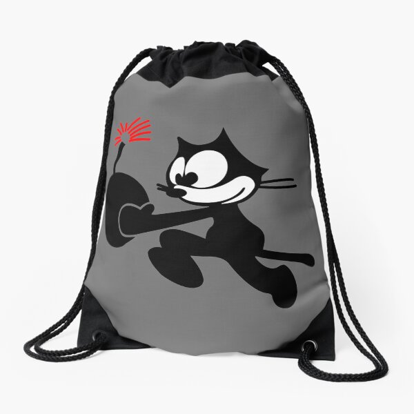 Felix The Cat Drawstring Bags Redbubble
