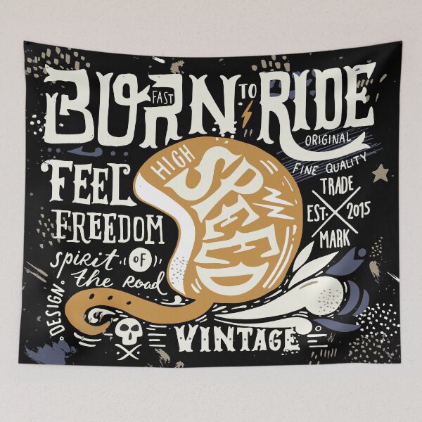Item preview, Born to ride designed and sold by Blue Ink Studio.