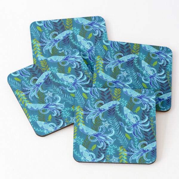 Item preview, Sapphire Squid  designed and sold by TigaTiga.