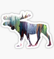 Moose Sticker