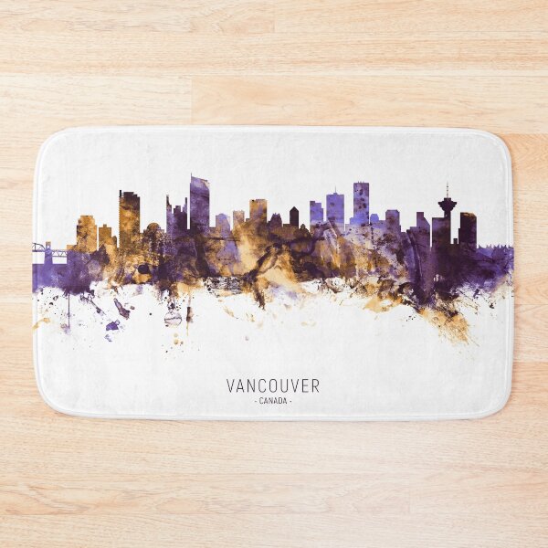 Artikelvorschau, Vancouver Canada Skyline entworfen und verkauft von ArtPrints.