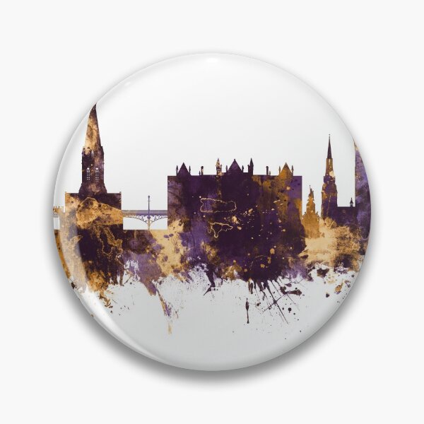 Item preview, Exeter England Skyline designed and sold by ArtPrints.