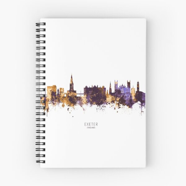 Item preview, Exeter England Skyline designed and sold by ArtPrints.