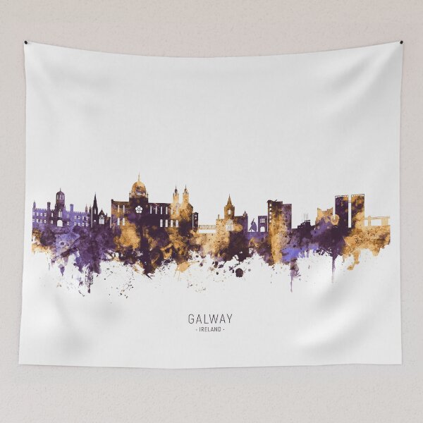 Item preview, Galway Ireland Skyline designed and sold by ArtPrints.