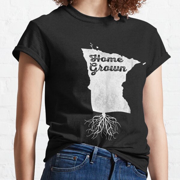 Home Minnesota Roots MN Distressed State Pride Classic T-Shirt