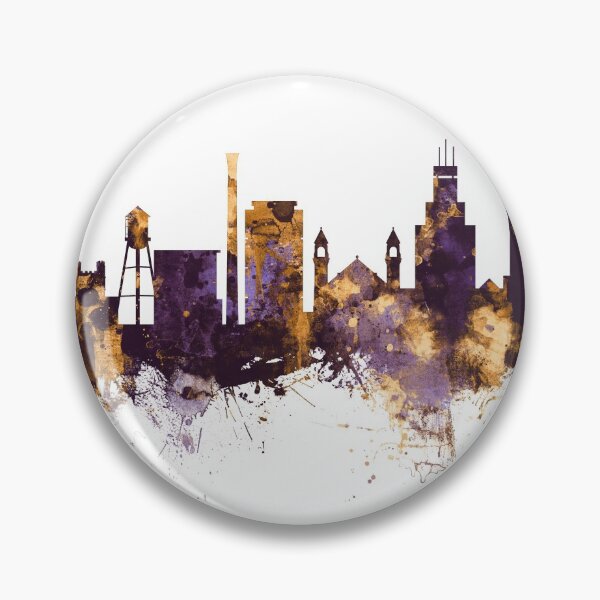 Artikelvorschau, Durham North Carolina Skyline entworfen und verkauft von ArtPrints.