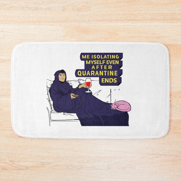 Item preview, Me Isolating Myself even after quarantine ends shirt design designed and sold by gideonm.