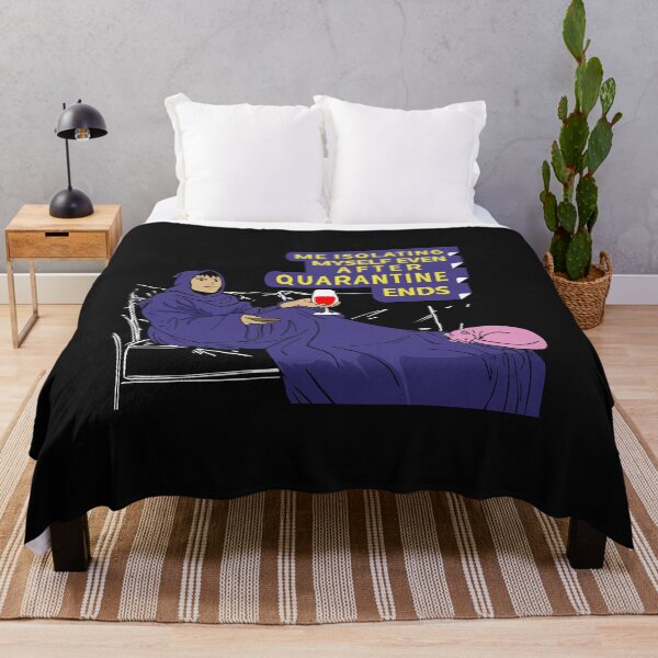 Item preview, Me Isolating Myself even after quarantine ends shirt design designed and sold by gideonm.
