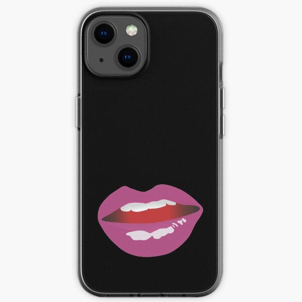 A loving smile of a Mouth 002 iPhone Soft Case