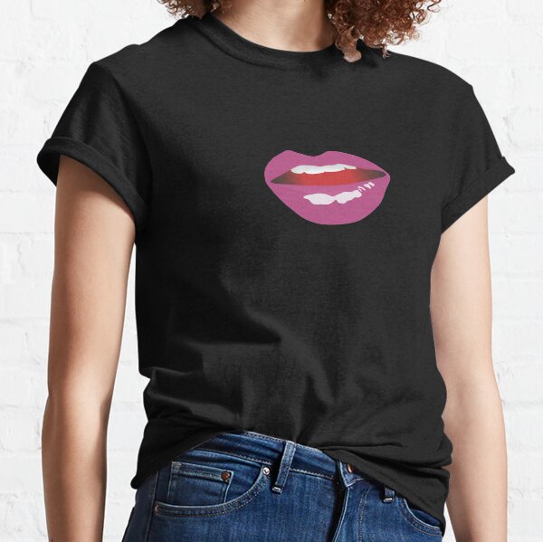 Ein liebevolles Lächeln eines Mundes 002 Classic T-Shirt