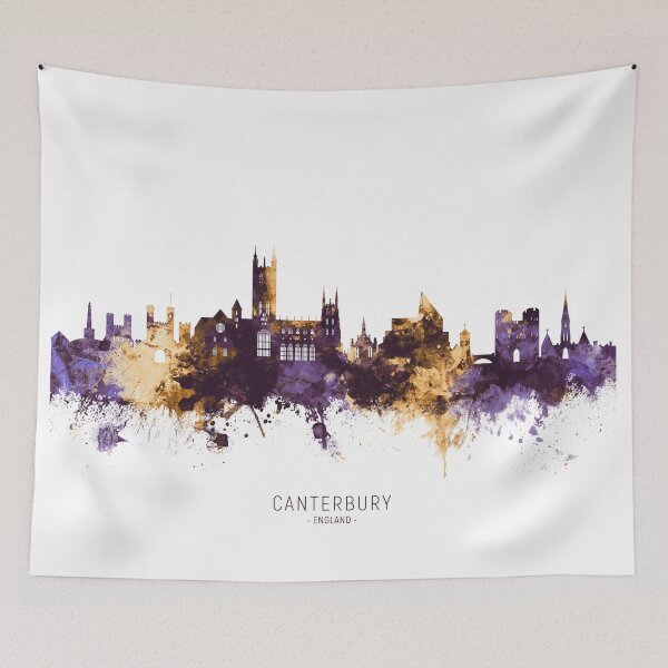 Item preview, Canterbury England Skyline designed and sold by ArtPrints.