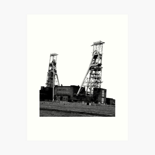 Clipstone Colliery, Clipstone, Nottinghamshire Art Print
