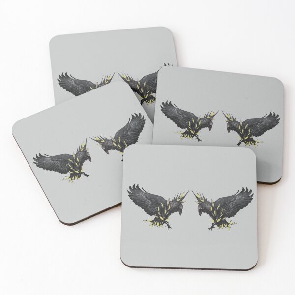 Item preview, Hugin & Munin Flowers designed and sold by MandWthings.