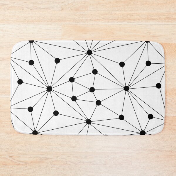 Item preview, Abstract geometric pattern - black and white. designed and sold by K.S ART.