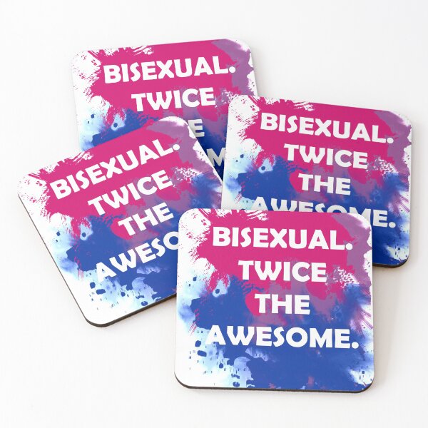 Item preview, Bisexual Pride - Twice The Awesome! designed and sold by KindOfAwesome.