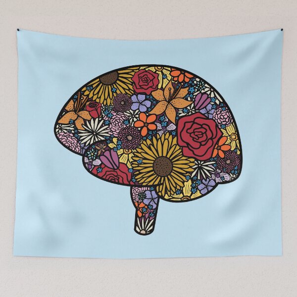 Item preview, Floral Brain designed and sold by BundaBear.