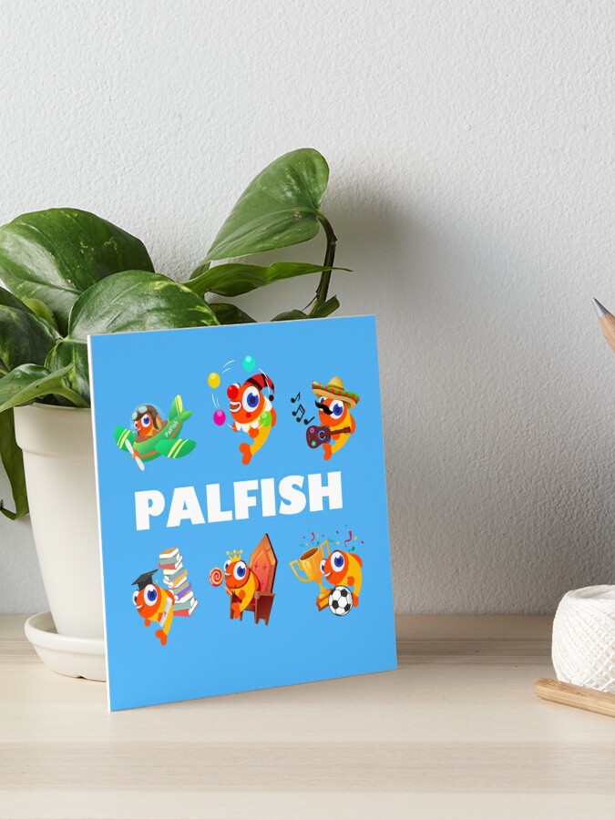 PALFISH ONLINE ENGLISH TEACHER ESL DESIGN (CAN BE PERSONALISED) | Art Board  Print