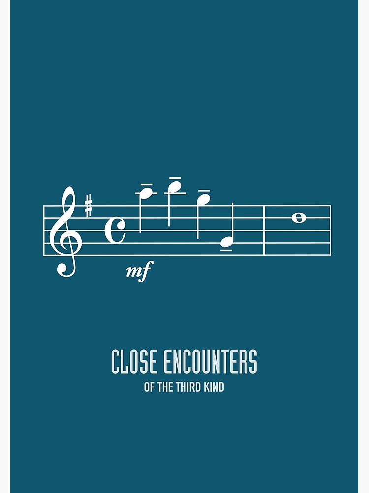 Close Encounters of the Third Kind - Alternative Movie Poster by MoviePosterBoy