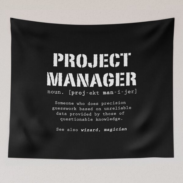 Item preview, Funny Project Manager Dictionary Definition  designed and sold by Stageystuff.