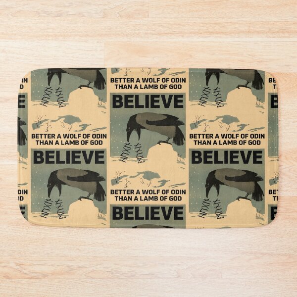 Item preview, Believe in Odin - Hugin and Munin designed and sold by MandWthings.