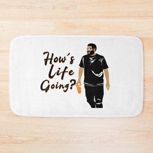 Item preview, How´s life going? falling drink shirt design designed and sold by gideonm.