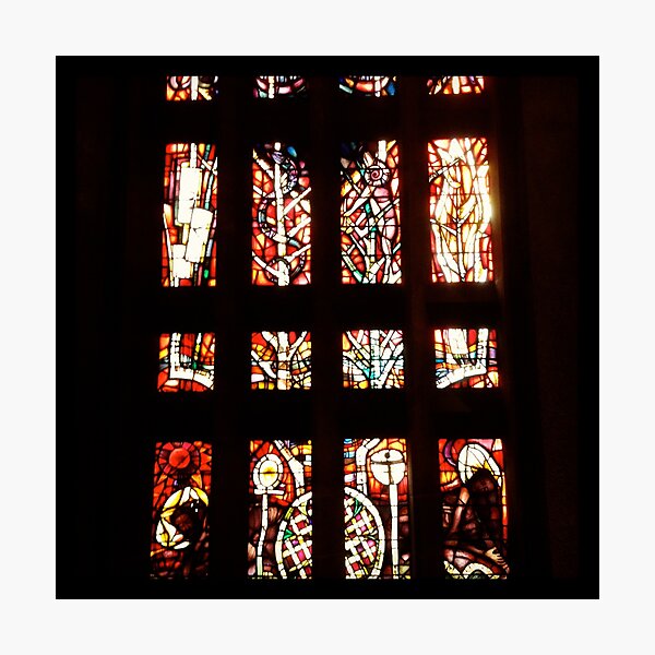 Windows, Coventry Cathedral Photographic Print