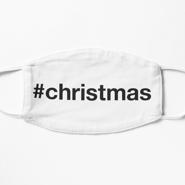 CHRISTMAS Hashtag Mask