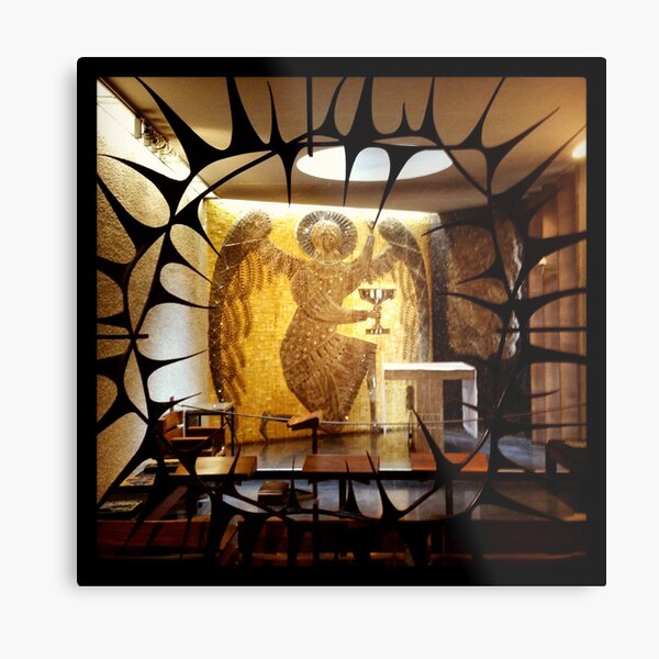 Side Chapel, Coventry Cathedral Metal Print