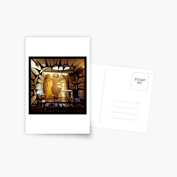 Side Chapel, Coventry Cathedral Postcard