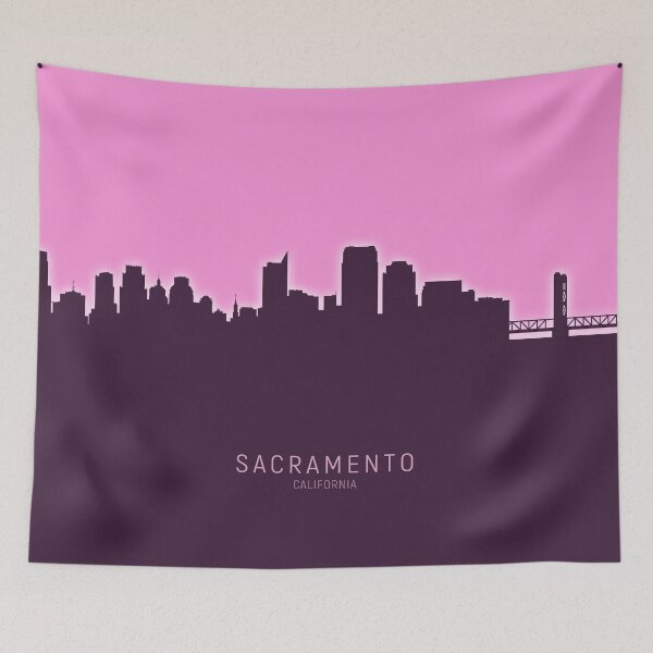 Item preview, Sacramento California Skyline designed and sold by ArtPrints.